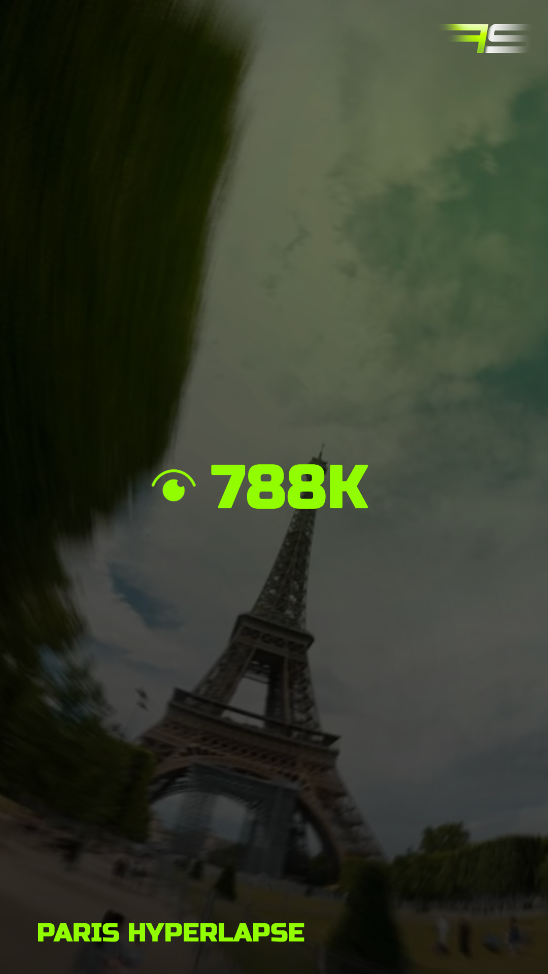 Paris Hyperlapse — 788K vues